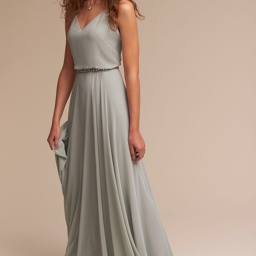 BHLDN Inesse Dress in Morning Mist